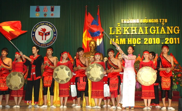 Trường Hữu nghị T78 khai giảng năm học mới 2010- 2011