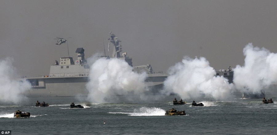 Hàn Quốc: Hoành tráng tái hiện lại trận chiến lịch sử của cuộc đổ bộ Incheon (video) ảnh 9