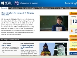 www.teachingenglish.edu.vn - trang web cho GV tiếng Anh