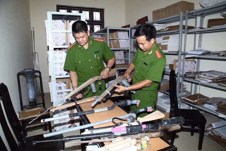 Tăng cường quản lý vũ khí, vật liệu nổ