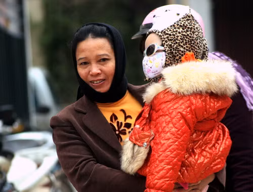 Hà Nội: Theo VTV1 để nghỉ học tránh rét