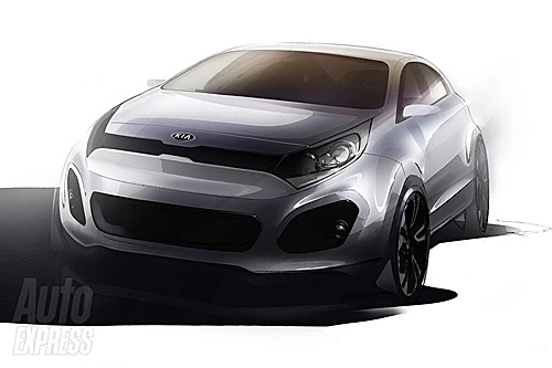 Lộ ảnh phác họa Kia Rio thế hệ mới