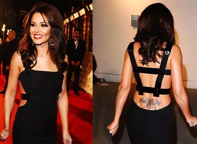 Cheryl Cole khoe hình xăm mới