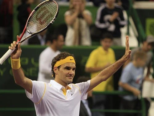 Roger Federer đã có chiến thắng đầu tiên tại ATP Doha