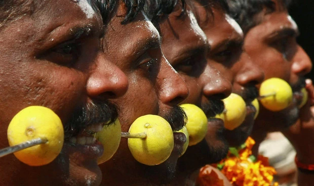 Những hình ảnh ấn tượng trong lễ hội Thaipusam