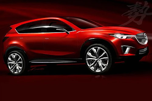 Lộ ảnh phác họa Mazda - CX5 thế hệ mới