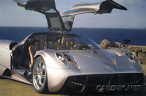 Hình ảnh đầu tiên về siêu xe Pagani Huayra