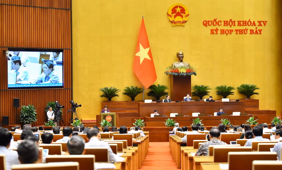 Toàn cảnh phiên làm việc chiều 3/6. (Ảnh: Thủy Nguyên)