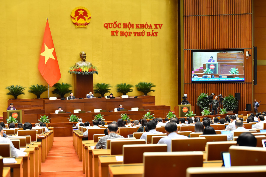 Toàn cảnh phiên làm việc chiều 3/6.