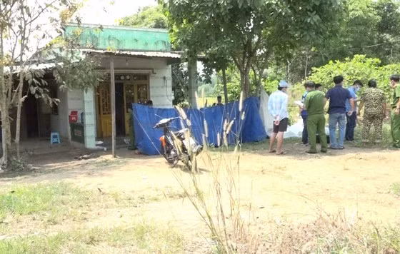 Hiện trường vụ án mạng.