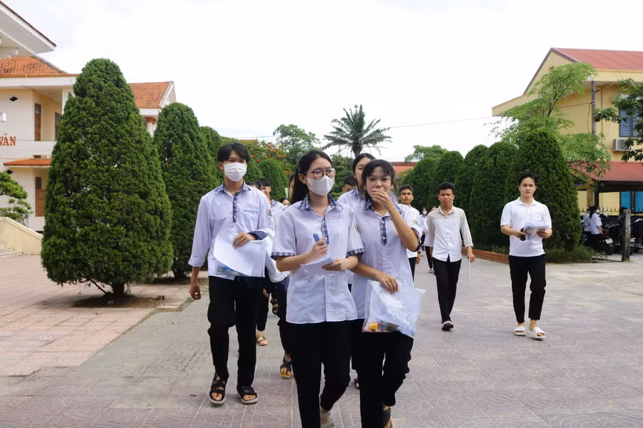 Các thí sinh đã lên kế hoạch để giải tỏa stress sau chuỗi ngày dồn sức ôn, thi.