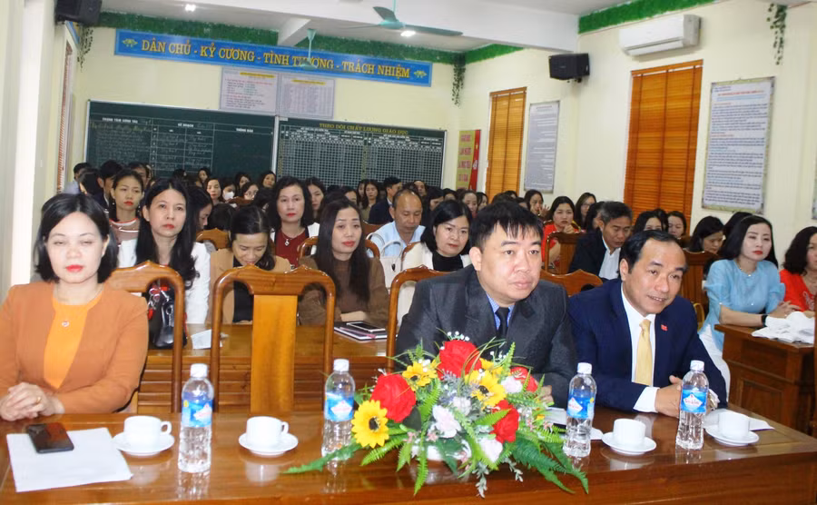 Hội thi có sự tham gia của gần 80 giáo viên tại 15 trường học trên địa bàn TP Hà Tĩnh