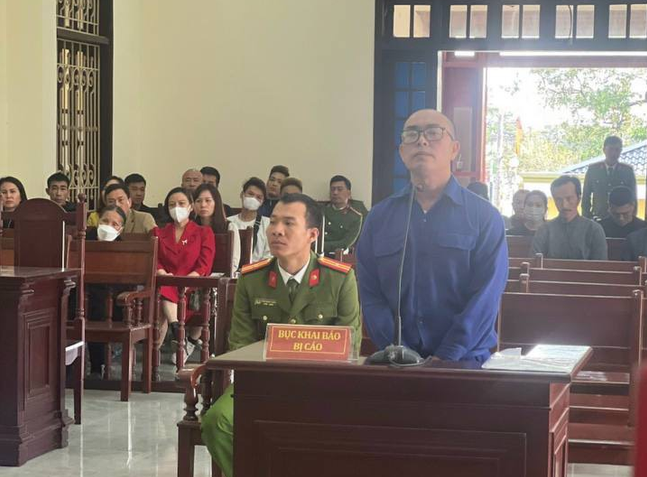 Bị cáo Đỗ Bá Khang tại phiên xét xử trước đó. Bị cáo Đỗ Bá Khang tại phiên xét xử trước đó.