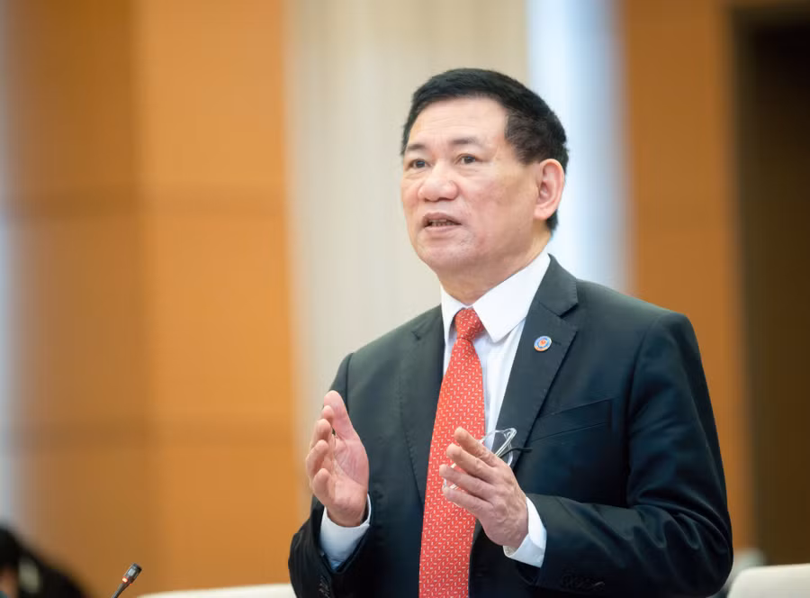 Bộ trưởng Bộ Tài chính Hồ Đức Phớc. Ảnh: Quochoi.vn