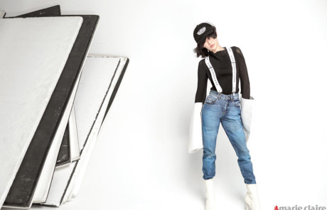 Diện trang phục tomboy, Châu Tấn trẻ trung như đôi mươi - Ảnh 4 Dien trang phuc tomboy, Chau Tan tre trung nhu doi muoi - Anh 4