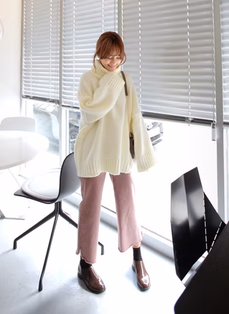 12 cach mac kieu Han Quoc voi mot chiec ao len co lo - Anh 5