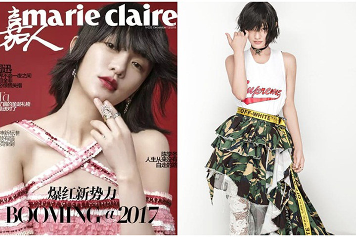 Diện trang phục tomboy, Châu Tấn trẻ trung như đôi mươi