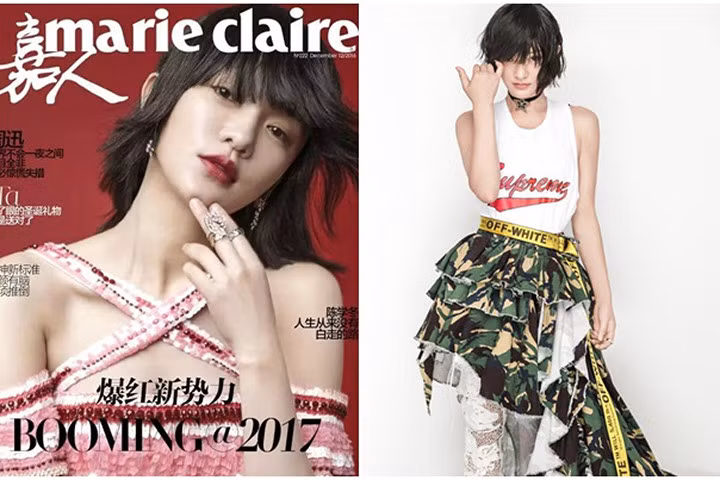 Diện trang phục tomboy, Châu Tấn trẻ trung như đôi mươi