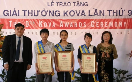 Trao giải thưởng và học bổng KOVA lần thứ 9