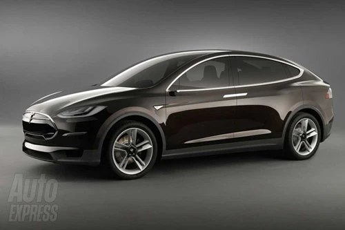 Những hình ảnh đầu tiên của Tesla Model X