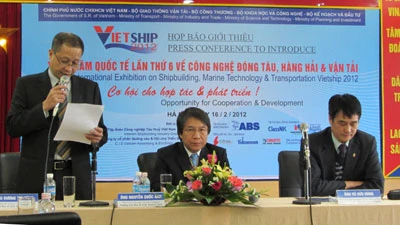 Hơn 100 c.ty nước ngoài tham gia Triển lãm VietShip 2012