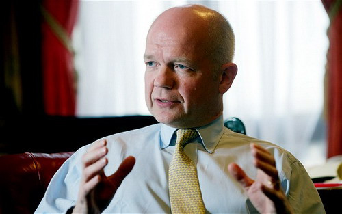 Ngoại trưởng Anh William Hague