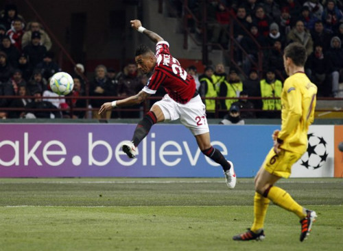 Bàn thắng mở tỉ số của Boateng 