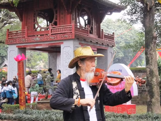 phút ngẫu hứng của một nghệ sĩ