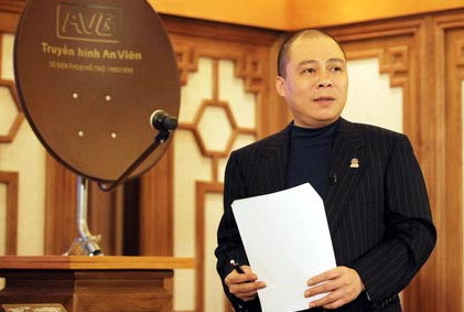 Ông Phạm Nhật Vũ tại cuộc họp báo