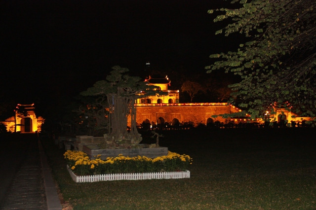 Hoàng thành Thăng Long trầm mặc. Ảnh: gdtd.vn