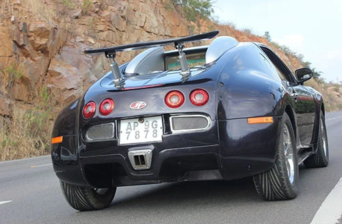 Choáng với siêu xe Bugatti Veyron &quot;nhái&quot; đến từ Ấn Độ