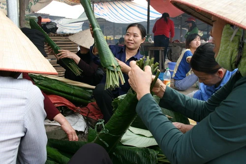 Đi chợ quê ngày Tết