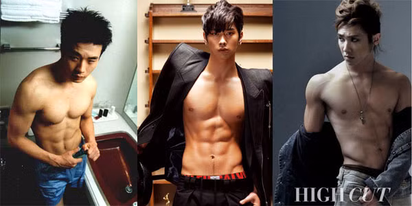 10 mỹ nam sở hữu body chuẩn nhất Kbiz