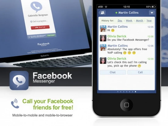 Có thể gọi điện qua facebook trên iPhone