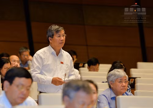 Đại biểu Nguyễn Anh Trí - đoàn TP Hà Nội