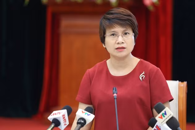 Vụ trưởng Vụ Giáo dục đại học (Bộ GD&amp;ĐT) Nguyễn Thu Thuỷ.