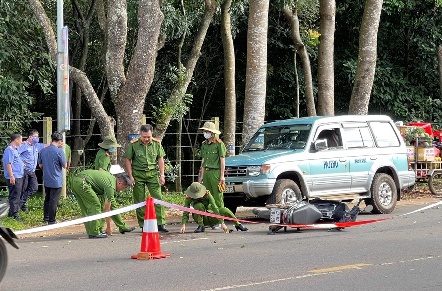 Hiện trường vụ án.