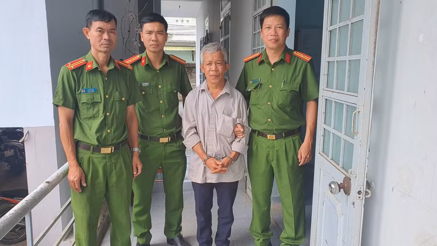 Đối tượng Duy tại cơ quan CSĐT (ảnh: CACC)