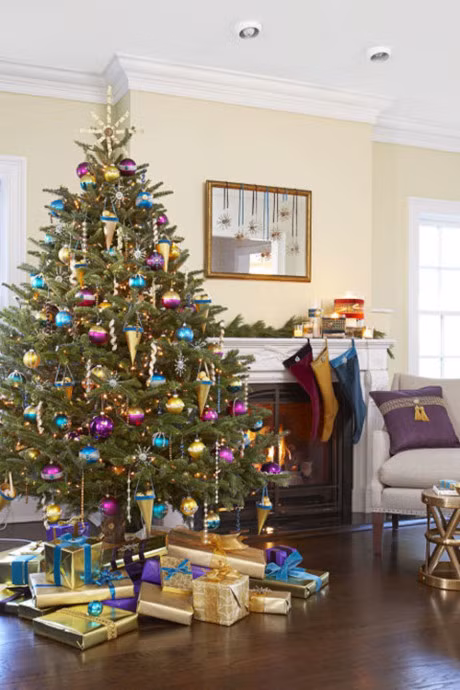 Nhung y tuong trang tri cay thong noel theo chu de duoc ua thich - Anh 2