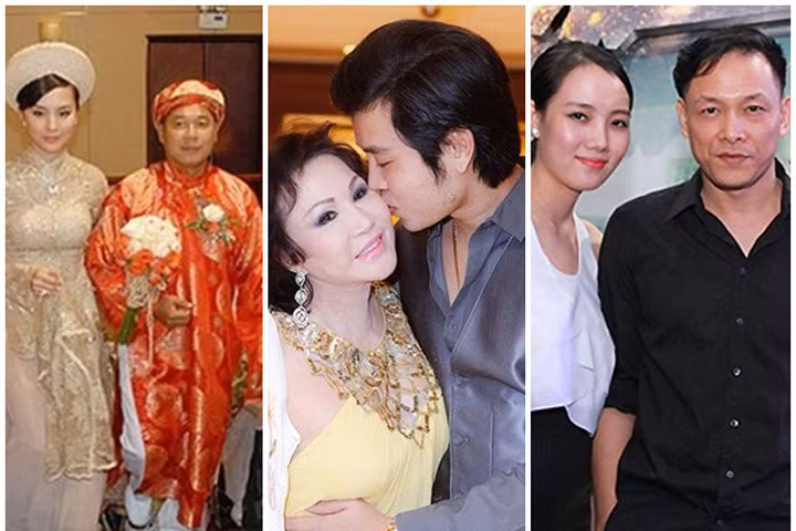 Những cặp đôi chênh lệch tuổi đáng kinh ngạc trong showbiz Việt