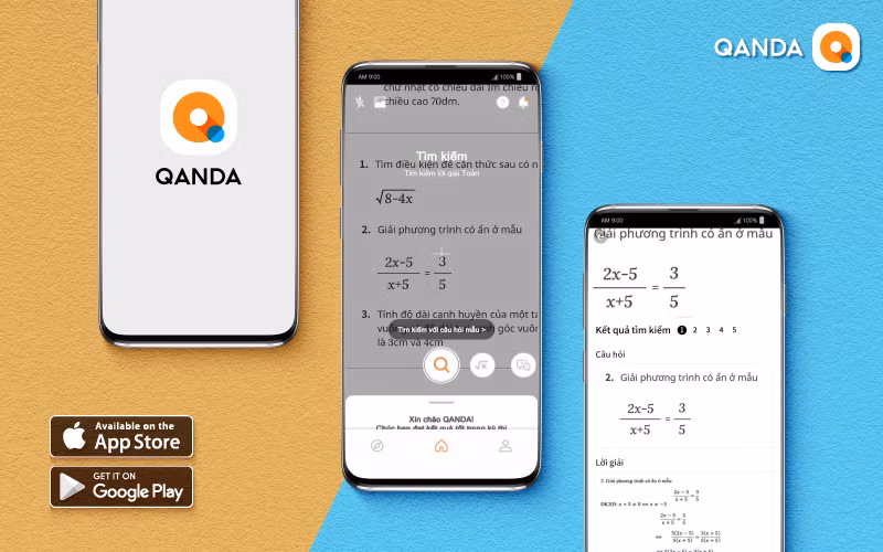 Ứng dụng giải toán QANDA được nhiều HS đón nhận