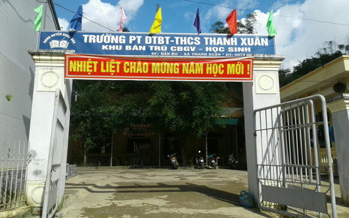 Không khí ngày khai giảng ngập tràn nơi đây