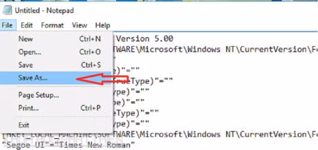 Huong dan cach thay doi font chu mac dinh tren Windows 10 - Anh 4