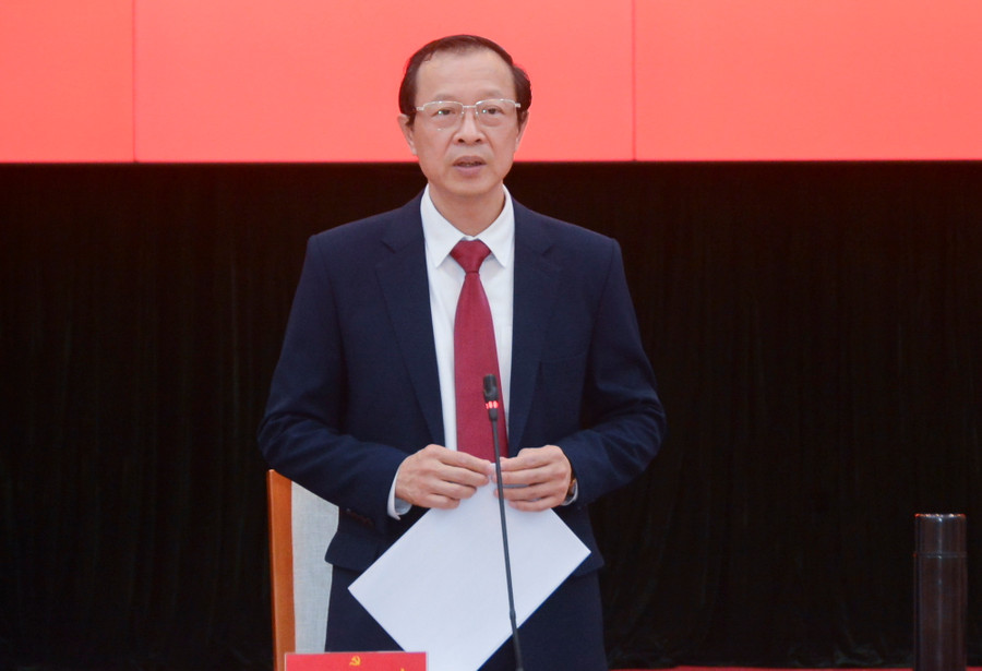 Thứ trưởng Phạm Ngọc Thưởng kết luận Hội nghị.