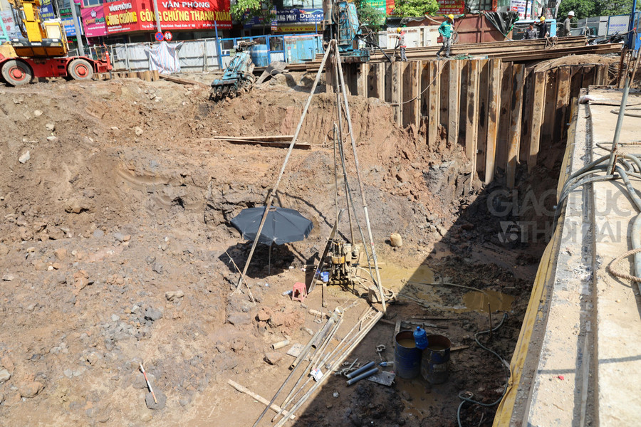 Dự kiến đến 30/8, toàn bộ các đốt hầm kín sẽ được thi công xong.