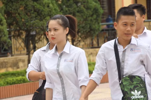 Thí sinh tham dự Kỳ thi THPT quốc gia 2018