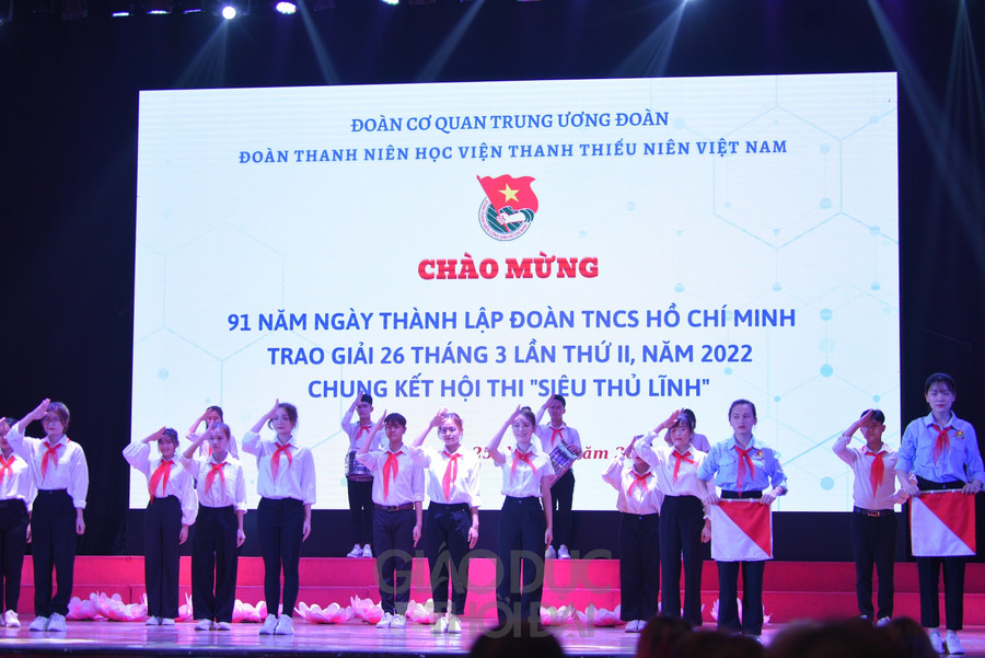 &quot;Siêu thủ lĩnh&quot; mùa 2 trở lại đã thu hút hàng trăm sinh viên Học viện Thanh thiếu niên Việt Nam đăng ký tham gia.