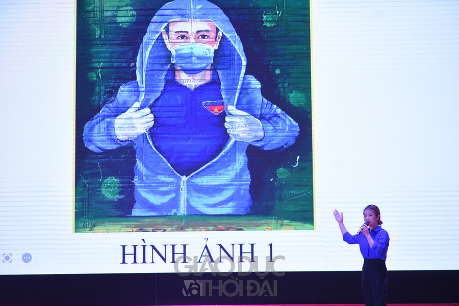 Các thí sinh bốc thăm ngẫu nhiên 4 bức tranh chủ đề do Ban Tổ chức chuẩn bị trước sau đó xây dựng một bài hùng biện dựa trên cảm hứng từ bức tranh đó.