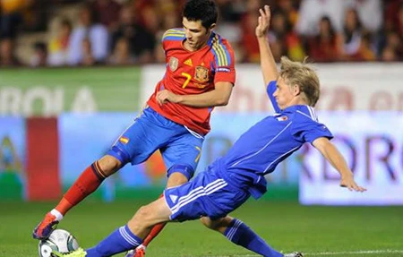 David Villa hết cơ hội dự Euro 2012