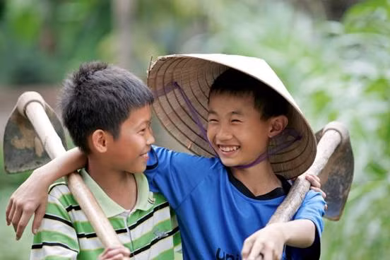 Giúp mẹ ra đồng